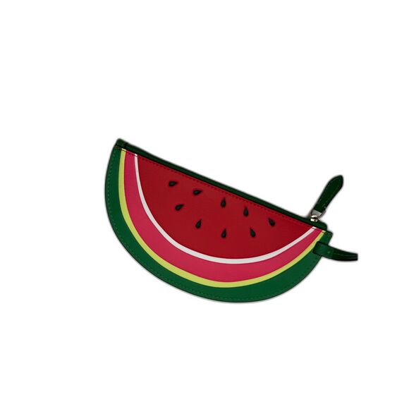 Kate Spade What A Melon Reversible Watermelon Tote Cream Green Multi - Picture 6 of 7